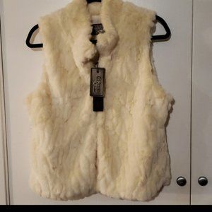 CAVALINI FAUX FUR VEST